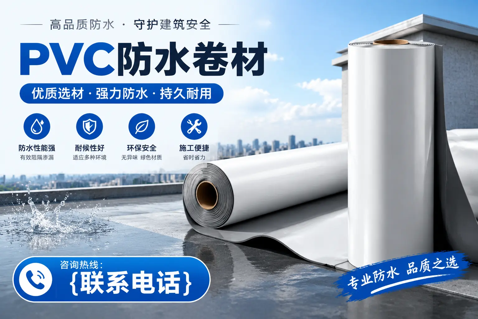 PVC防水卷材的选购技巧与注意事项，助您在武汉找到合适产品