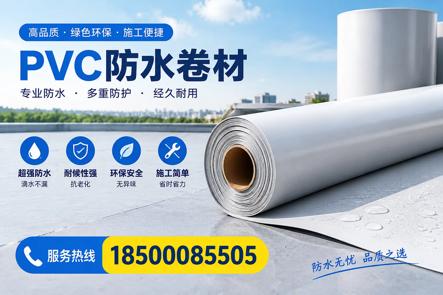 选用PVC防水卷材时需要避开的常见误区，特别是在武汉